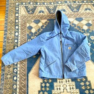 Carhartt Chore Coat in Periwinkle Blue